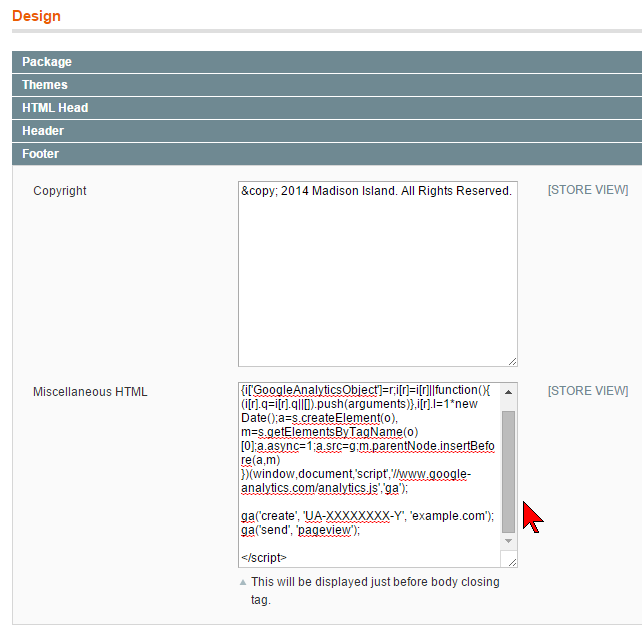 Magento加上Google Analytics