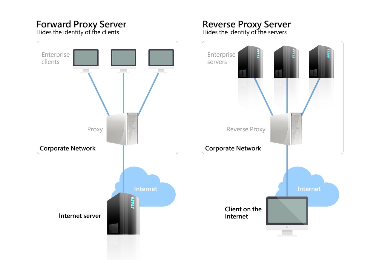 Proxy vs 反向 proxy