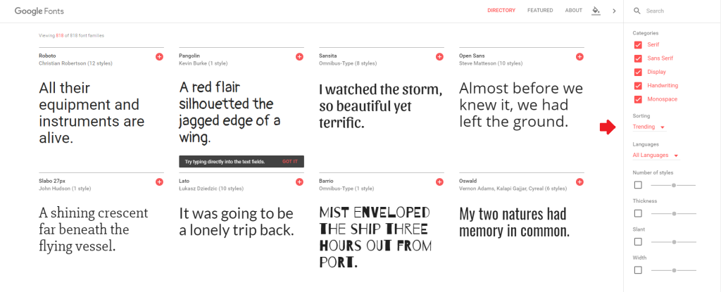 Google Fonts (3)