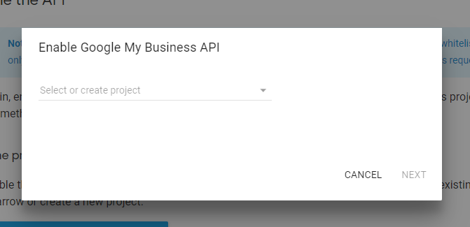 Google mybusiness api